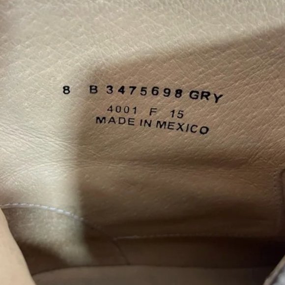 FRYE Danielle Ankle Boots Western Booties Gray Leather Sz 8 (fits like 7.5) - Picture 9 of 11